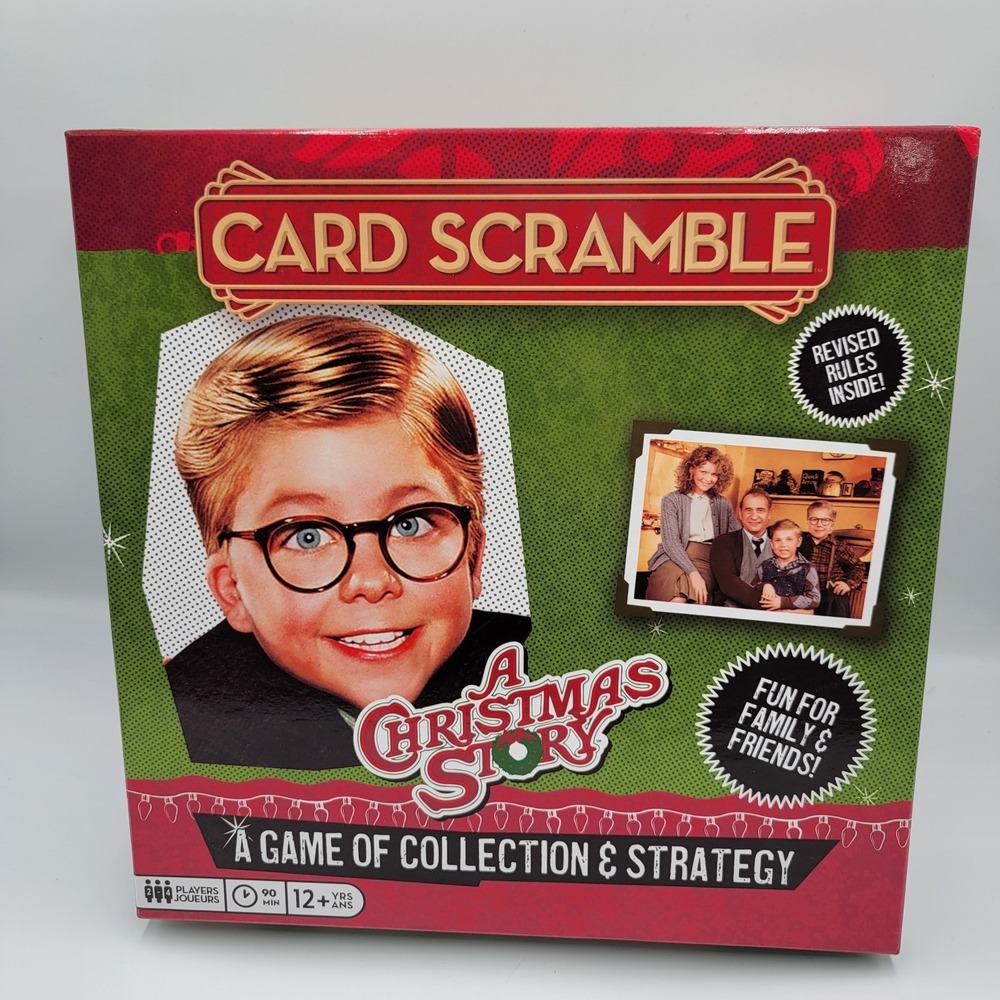 A Christmas Story‎ Card Scramble - A Game Of Collection And Strategy - NEW
